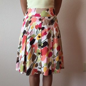 Talbots floral skirt